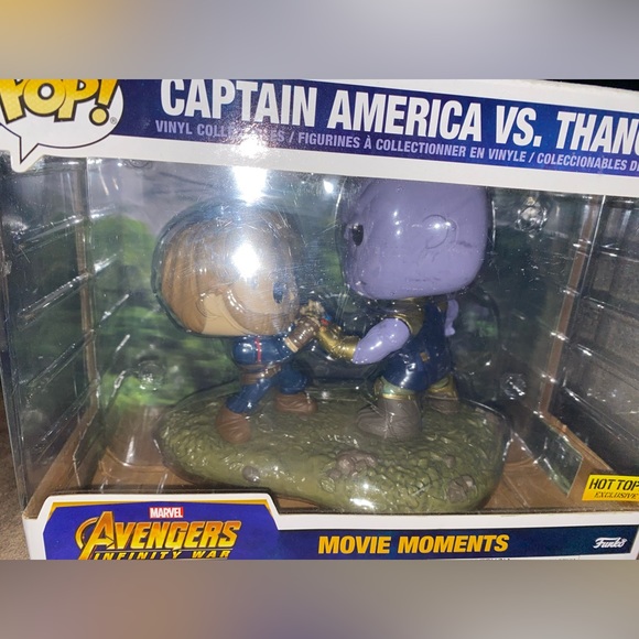 Avengers Funko Pop Captain America vs. Thanos - Picture 5 of 5